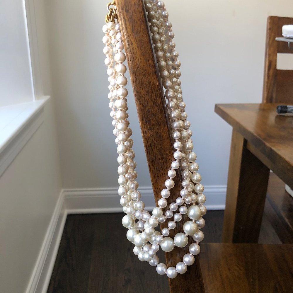 J.Crew Layered Pearl Necklace